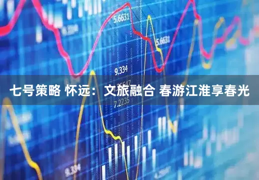 七号策略 怀远：文旅融合 春游江淮享春光